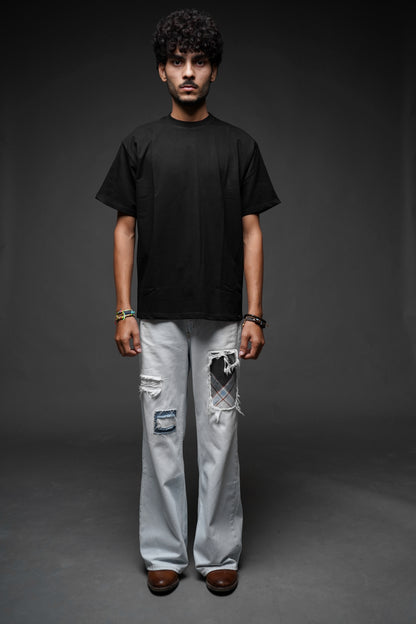 Obsidian Black Oversized T shirt