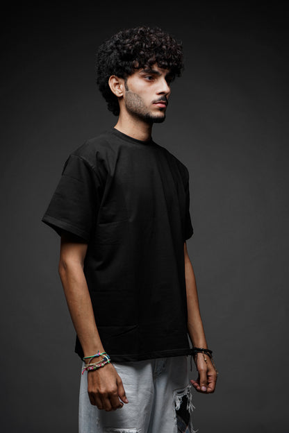 Obsidian Black Oversized T shirt