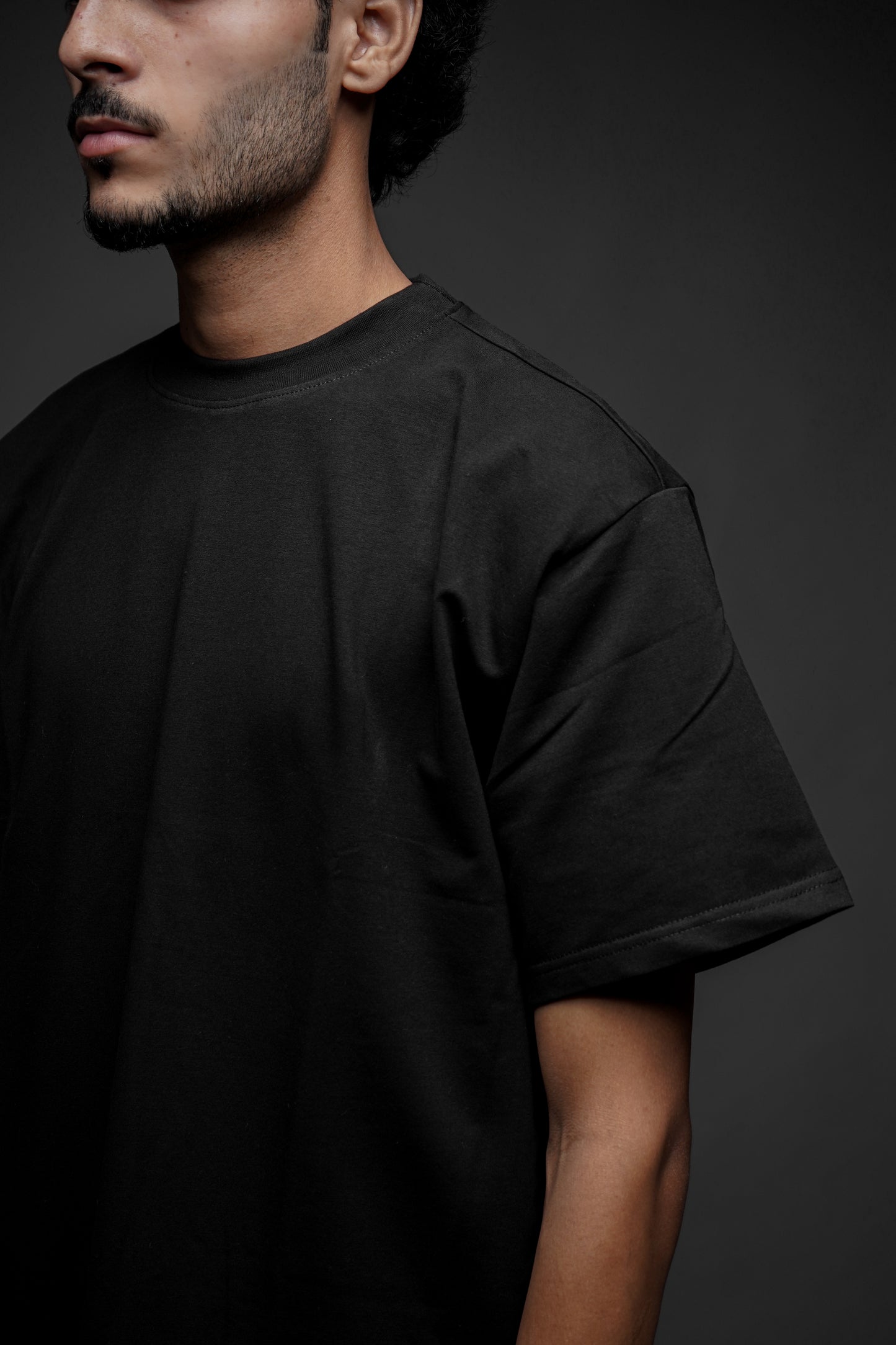 Obsidian Black Oversized T shirt